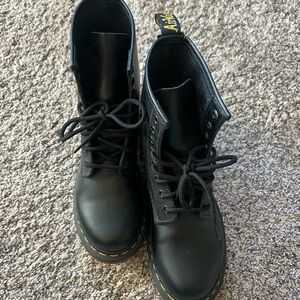 Dr. Martens Black Lace Up Boots
